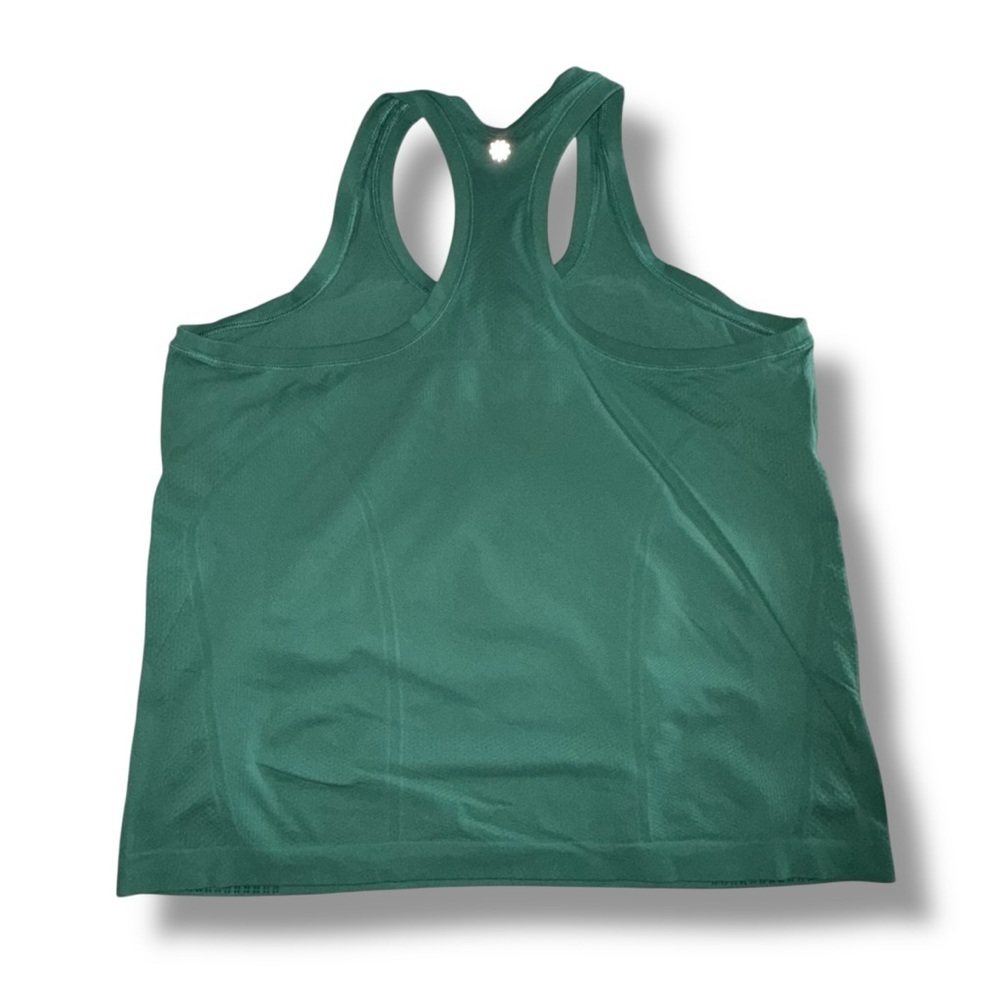 ATHLETA Momentum Seamless Tank - 1X Plus Trillium Green - Picture 7 of 10